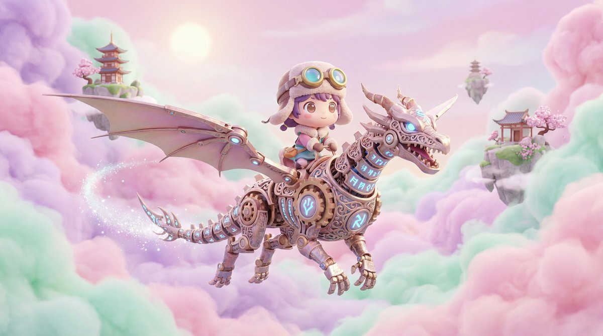 暗网3D动漫：机械龙骑士冒险记